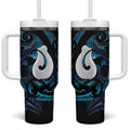 Hei Matau New Zealand Matariki Tumbler With Handle NZ Fish Hook Maori Art