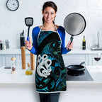 Manaia New Zealand Matariki Apron NZ Paua Shell Maori Art