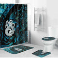 Manaia New Zealand Matariki Bathroom Set NZ Paua Shell Maori Art