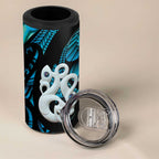 Manaia New Zealand Matariki 4 in 1 Can Cooler Tumbler NZ Paua Shell Maori Art
