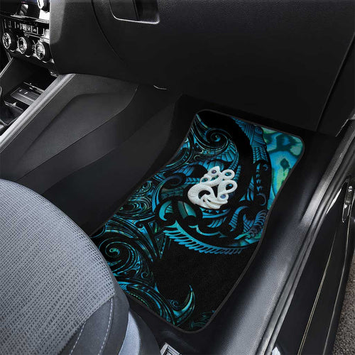 Manaia New Zealand Matariki Car Mats NZ Paua Shell Maori Art