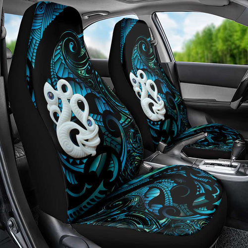 Manaia New Zealand Matariki Car Seat Cover NZ Paua Shell Maori Art