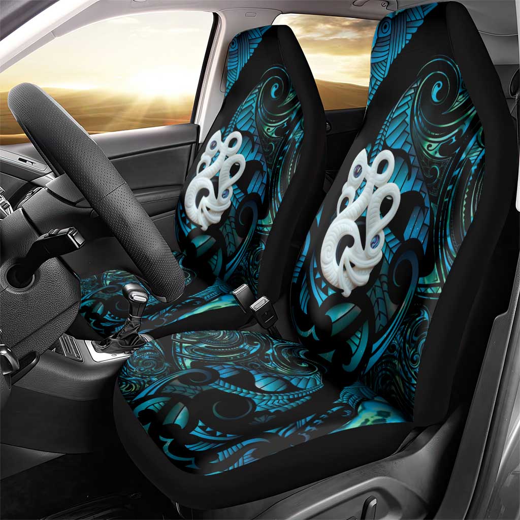 Manaia New Zealand Matariki Car Seat Cover NZ Paua Shell Maori Art