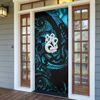 Manaia New Zealand Matariki Door Cover NZ Paua Shell Maori Art