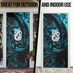 Manaia New Zealand Matariki Door Cover NZ Paua Shell Maori Art