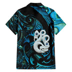 Manaia New Zealand Matariki Hawaiian Shirt NZ Paua Shell Maori Art