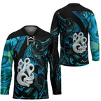 Manaia New Zealand Matariki Hockey Jersey NZ Paua Shell Maori Art