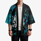 Manaia New Zealand Matariki Kimono NZ Paua Shell Maori Art