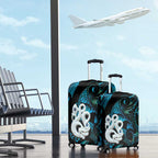 Manaia New Zealand Matariki Luggage Cover NZ Paua Shell Maori Art