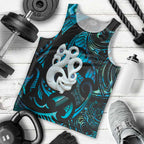 Manaia New Zealand Matariki Men Tank Top NZ Paua Shell Maori Art