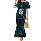 Manaia New Zealand Matariki Mermaid Dress NZ Paua Shell Maori Art