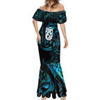 Manaia New Zealand Matariki Mermaid Dress NZ Paua Shell Maori Art