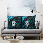 Manaia New Zealand Matariki Pillow Cover NZ Paua Shell Maori Art