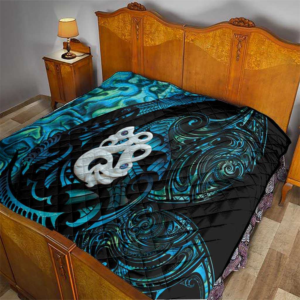 Manaia New Zealand Matariki Quilt NZ Paua Shell Maori Art