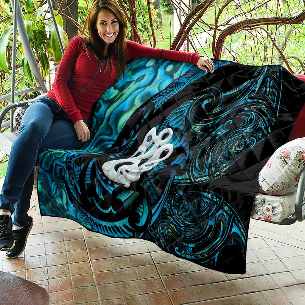 Manaia New Zealand Matariki Quilt NZ Paua Shell Maori Art