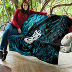 Manaia New Zealand Matariki Quilt NZ Paua Shell Maori Art