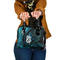 Manaia New Zealand Matariki Shoulder Handbag NZ Paua Shell Maori Art