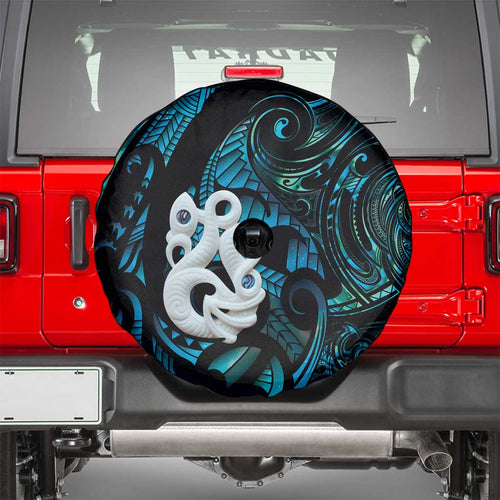 Manaia New Zealand Matariki Spare Tire Cover NZ Paua Shell Maori Art