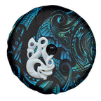 Manaia New Zealand Matariki Spare Tire Cover NZ Paua Shell Maori Art