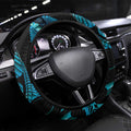 Manaia New Zealand Matariki Steering Wheel Cover NZ Paua Shell Maori Art