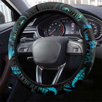 Manaia New Zealand Matariki Steering Wheel Cover NZ Paua Shell Maori Art