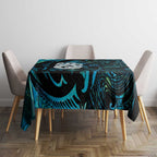 Manaia New Zealand Matariki Tablecloth NZ Paua Shell Maori Art