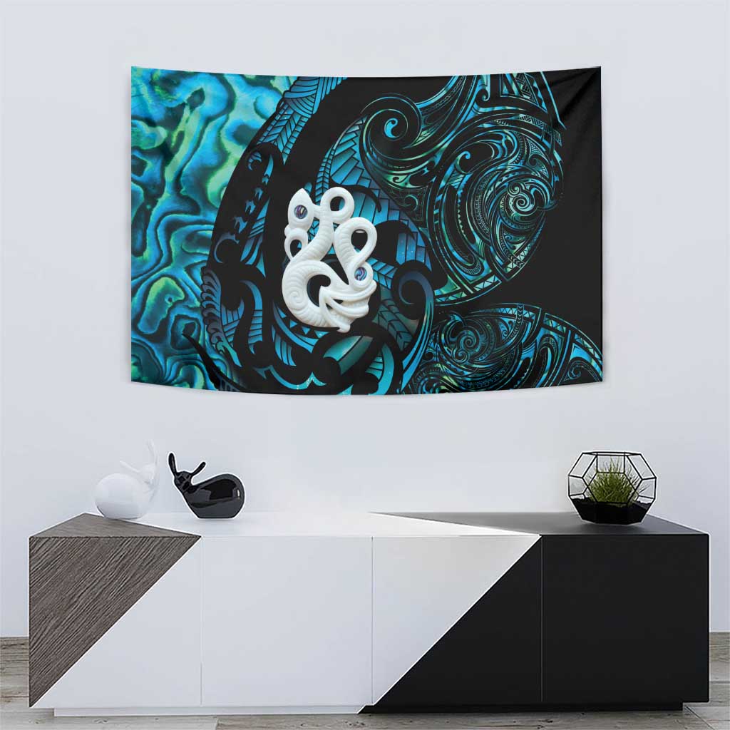 Manaia New Zealand Matariki Tapestry NZ Paua Shell Maori Art