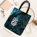 Manaia New Zealand Matariki Tote Bag NZ Paua Shell Maori Art