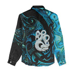 Manaia New Zealand Matariki Women Casual Shirt NZ Paua Shell Maori Art