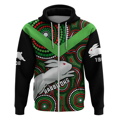 personalised-rabbitohs-rugby-hoodie-souths-1908-indigenous-art