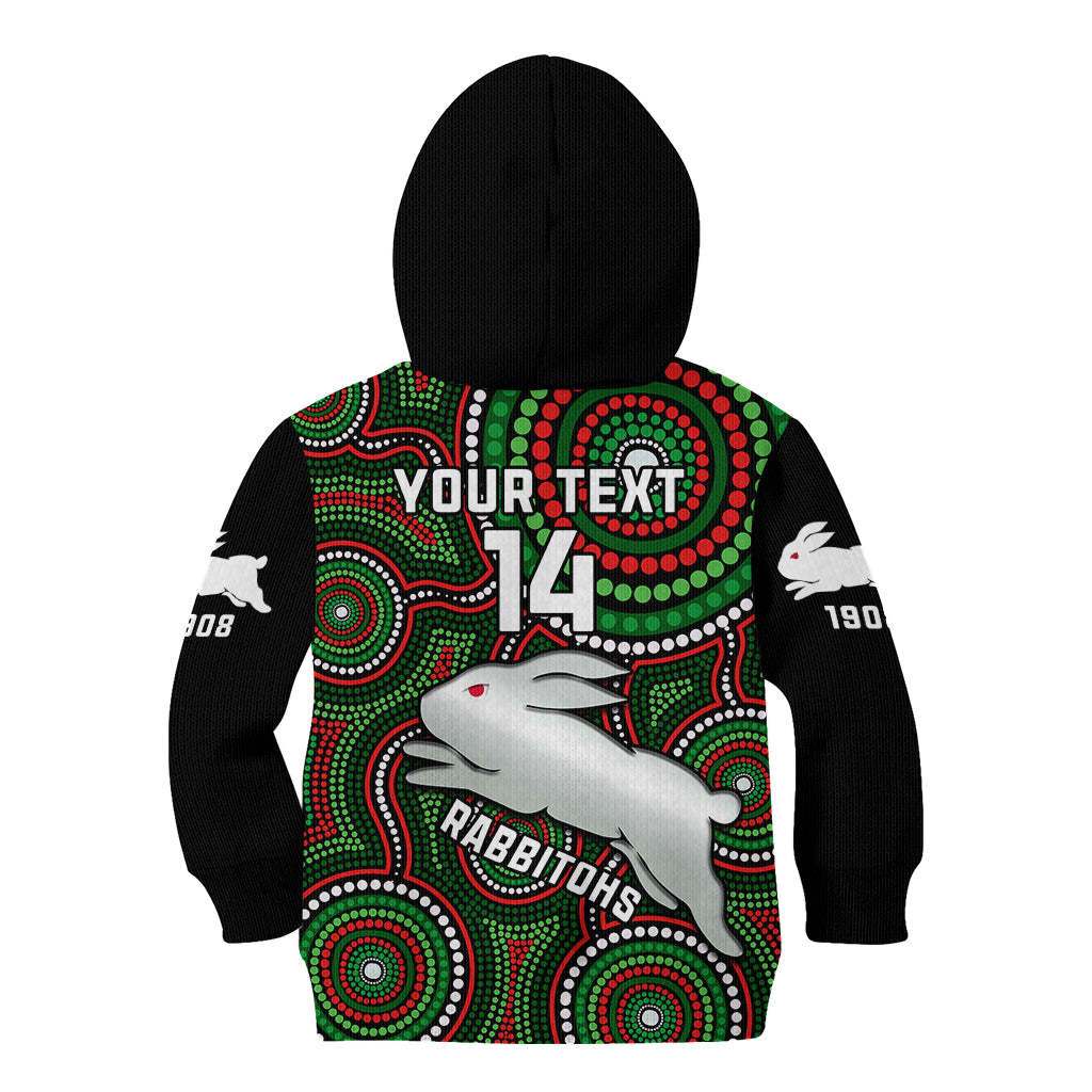 personalised-rabbitohs-rugby-kid-hoodie-souths-1908-indigenous-art