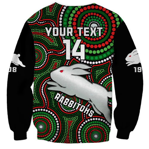 personalised-rabbitohs-rugby-sweatshirt-souths-1908-indigenous-art