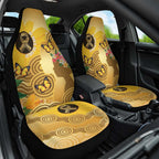 Australia Childhood Cancer Awareness Month Car Seat Cover Be Bold Go Gold Aboriginal Art