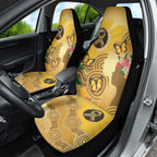 Australia Childhood Cancer Awareness Month Car Seat Cover Be Bold Go Gold Aboriginal Art