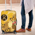 Australia Childhood Cancer Awareness Month Luggage Cover Be Bold Go Gold Aboriginal Art
