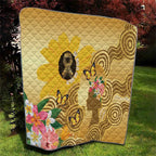 Australia Childhood Cancer Awareness Month Quilt Be Bold Go Gold Aboriginal Art