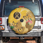 Australia Childhood Cancer Awareness Month Spare Tire Cover Be Bold Go Gold Aboriginal Art