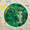 World Mental Health Awareness Month Beach Blanket Warriors Brave Strong Galaxy Vibes