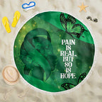 World Mental Health Awareness Month Beach Blanket Warriors Brave Strong Galaxy Vibes