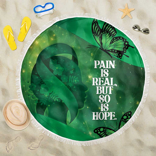 World Mental Health Awareness Month Beach Blanket Warriors Brave Strong Galaxy Vibes