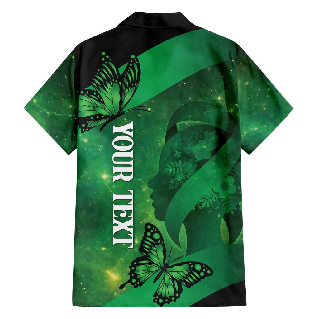 Personalised World Mental Health Awareness Month Family Matching Puletasi and Hawaiian Shirt Warriors Brave Strong Galaxy Vibes