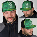 World Mental Health Awareness Month Mesh Trucker Cap Warriors Brave Strong Galaxy Vibes - Aussie Hoodie