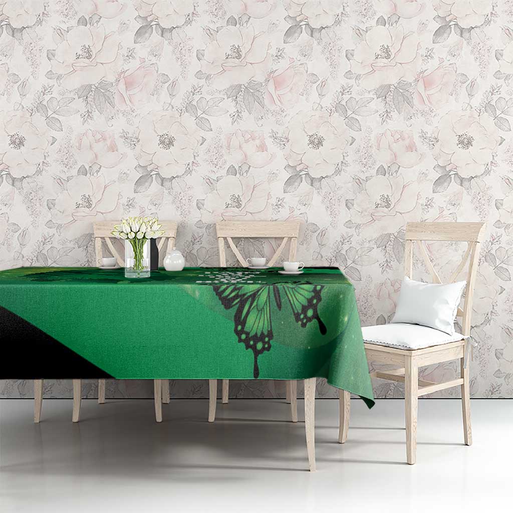 World Mental Health Awareness Month Tablecloth Warriors Brave Strong Galaxy Vibes