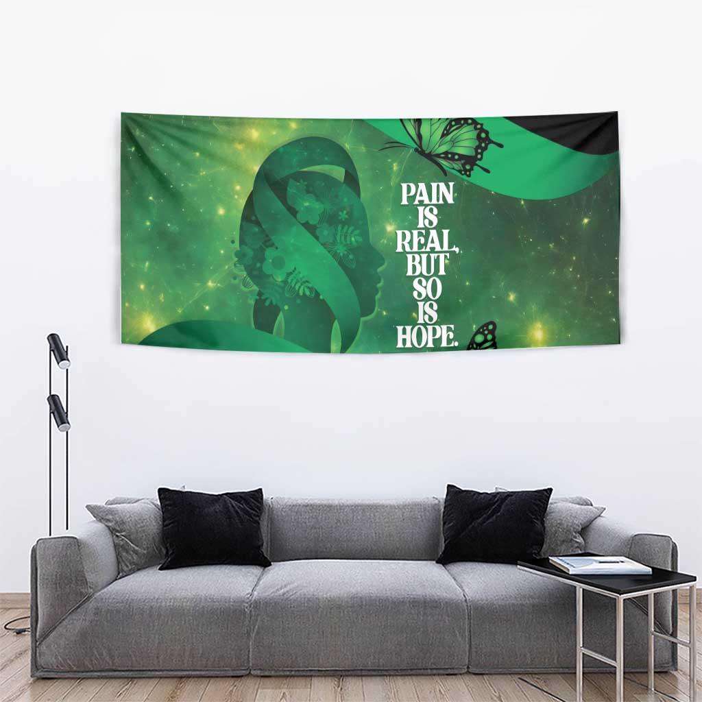 World Mental Health Awareness Month Tapestry Warriors Brave Strong Galaxy Vibes