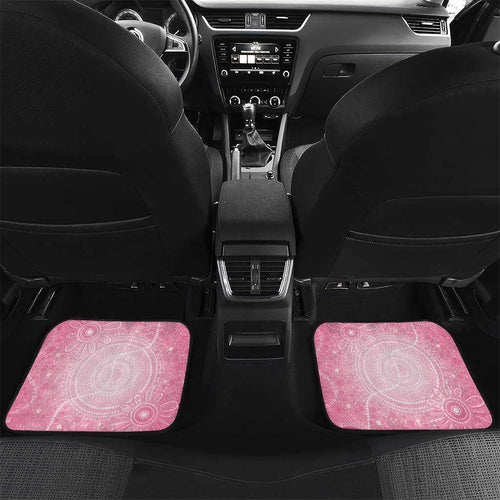 Australia Breast Cancer Awareness Month Car Mats Pink Ribbon Mix Butterflies