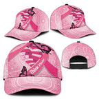 Australia Breast Cancer Awareness Month Classic Cap Pink Ribbon Mix Butterflies - Aussie Hoodie