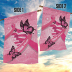 Australia Breast Cancer Awareness Month Garden Flag Pink Ribbon Mix Butterflies