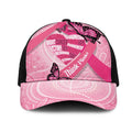 Australia Breast Cancer Awareness Month Mesh Trucker Cap Pink Ribbon Mix Butterflies - Aussie Hoodie