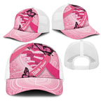 Australia Breast Cancer Awareness Month Mesh Trucker Cap Pink Ribbon Mix Butterflies - Aussie Hoodie