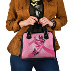 Australia Breast Cancer Awareness Month Shoulder Handbag Pink Ribbon Mix Butterflies